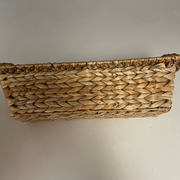 Woven Rectangular Basket - Picture 6 of 11
